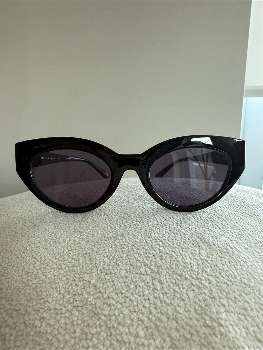 Black Cat-Eye Women's Sunglasses